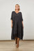 Euphoria Button maxi Dress in Onyx Black by Isle of Mine