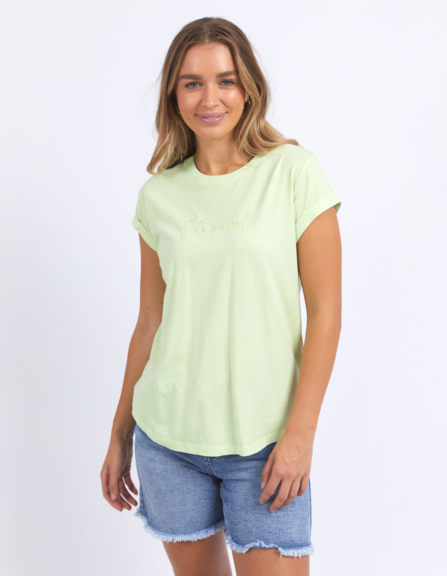 mint Foxwood signature tee t-shirt short sleeve