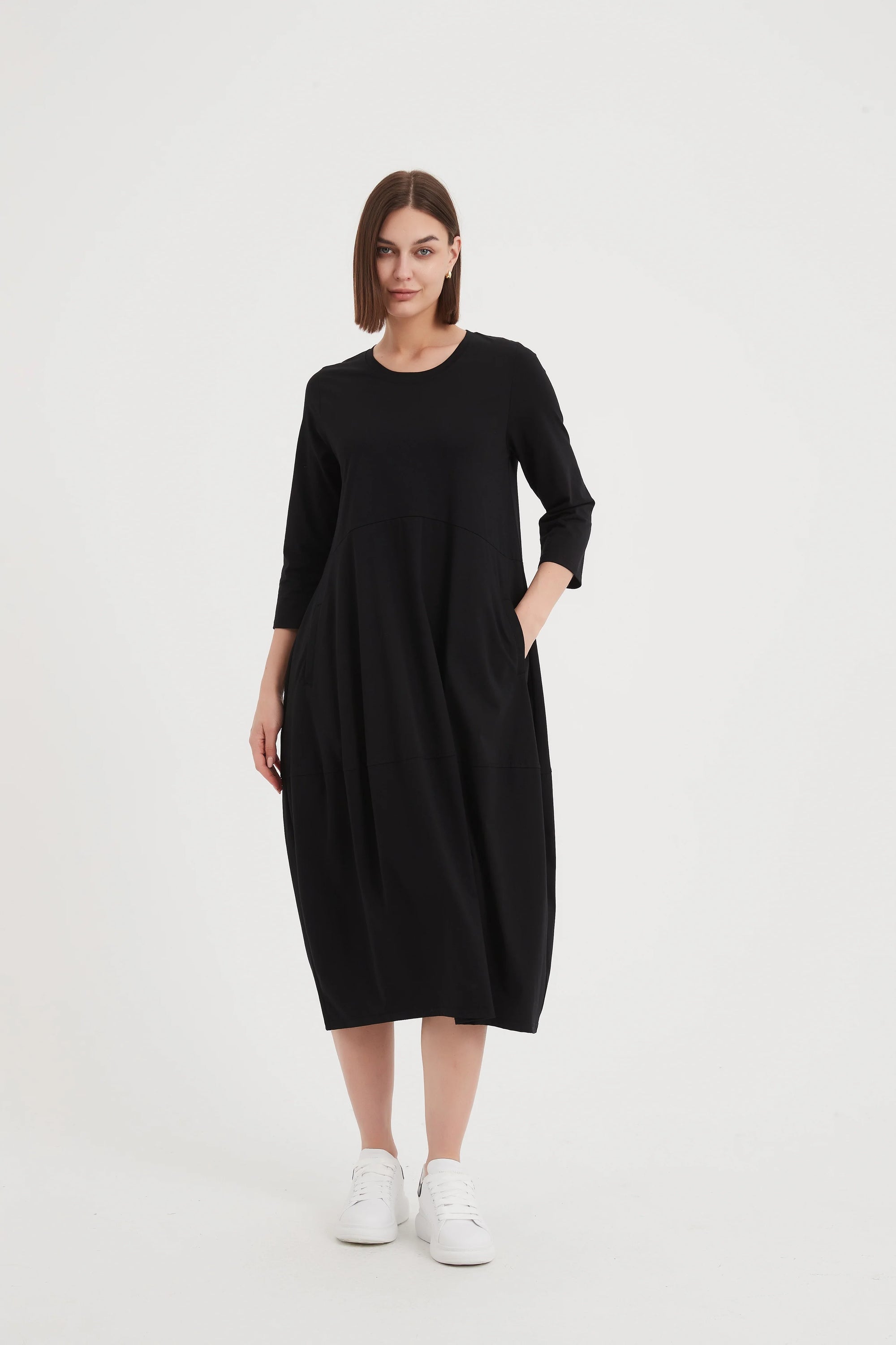 Ovoid Jersey Dress