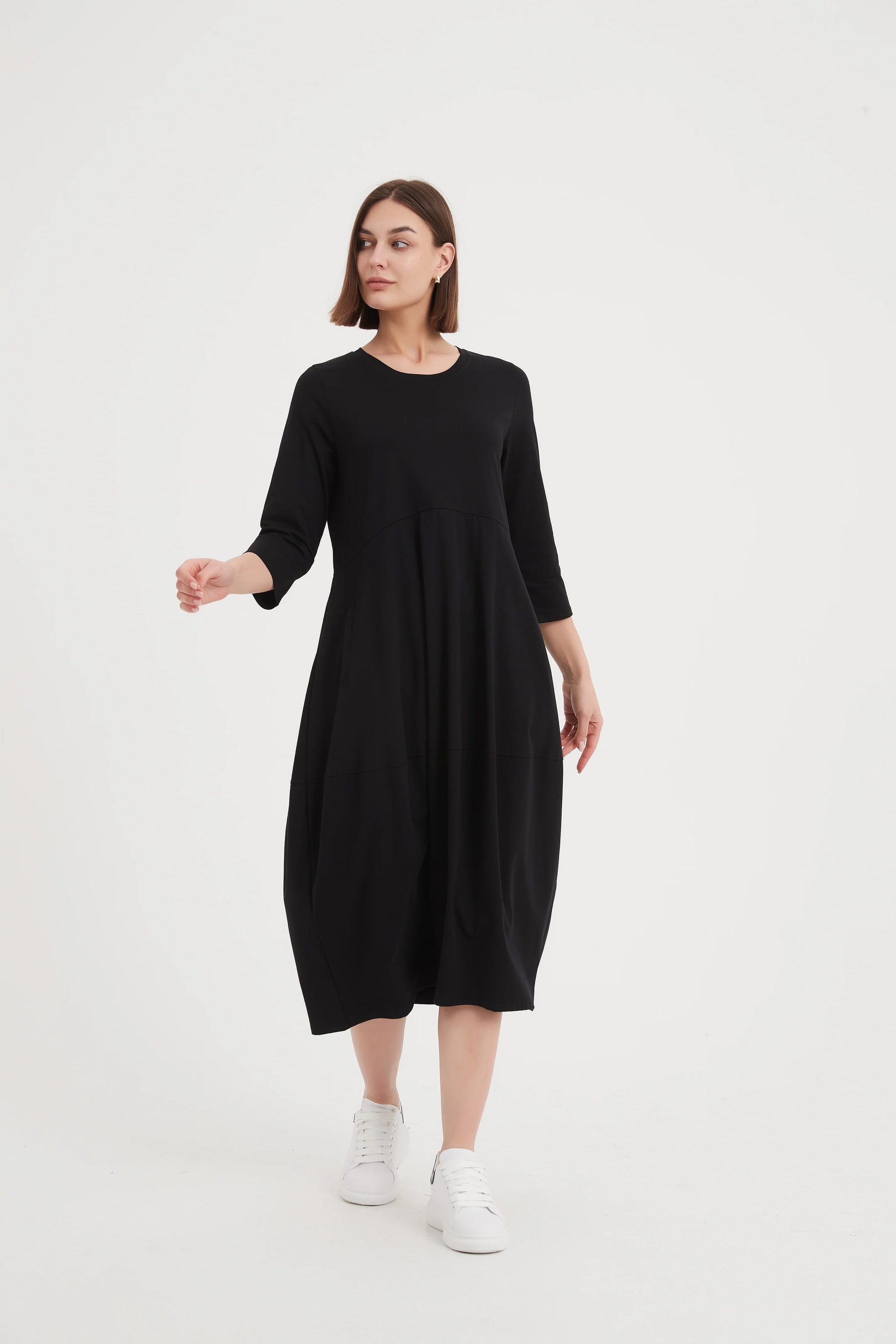 Ovoid Jersey Dress