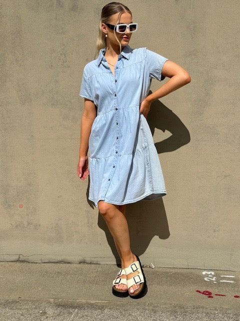 Becky Denim Dress