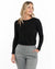 Polly Texture Long Sleeve Tee