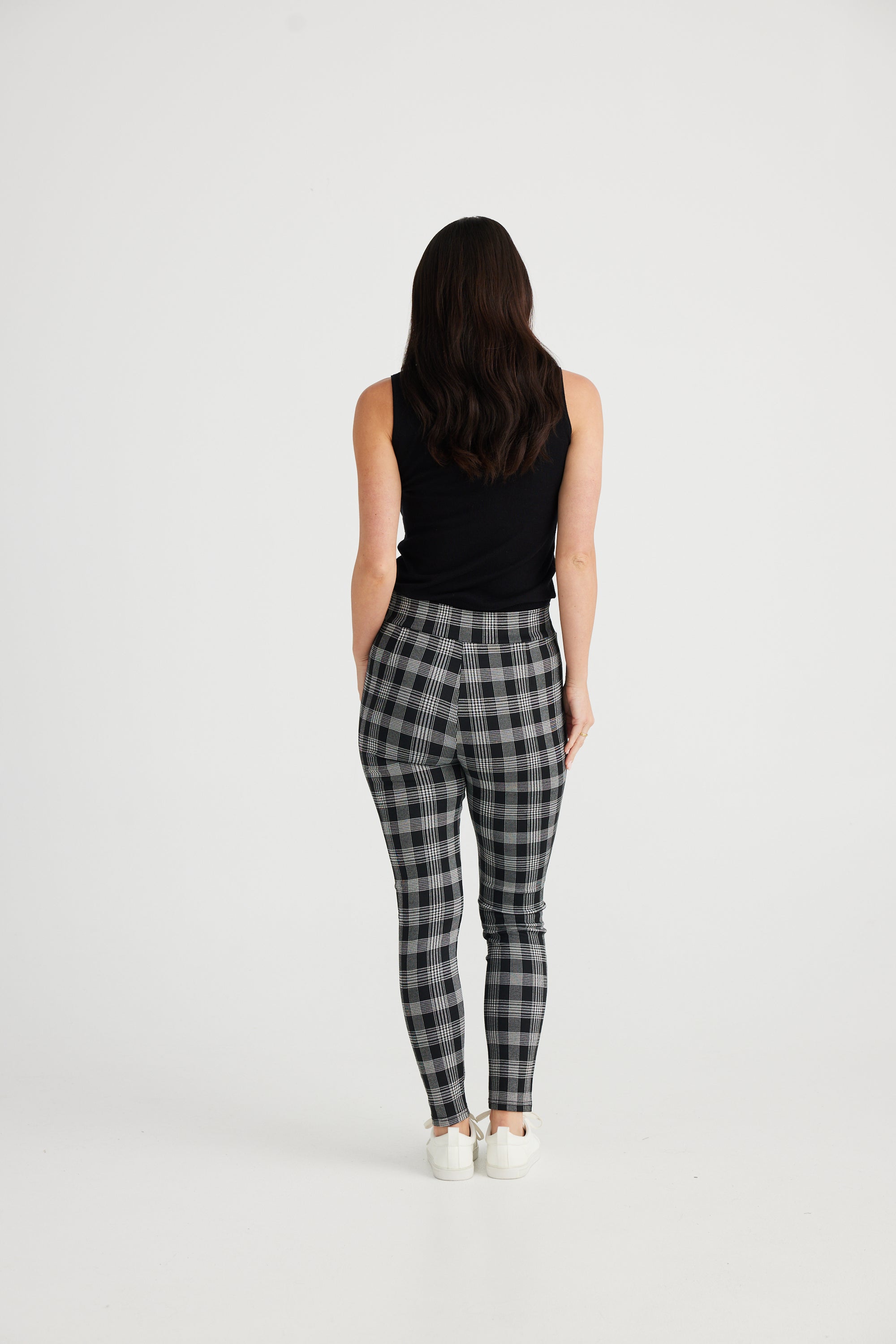 Runway Pants – Black Check