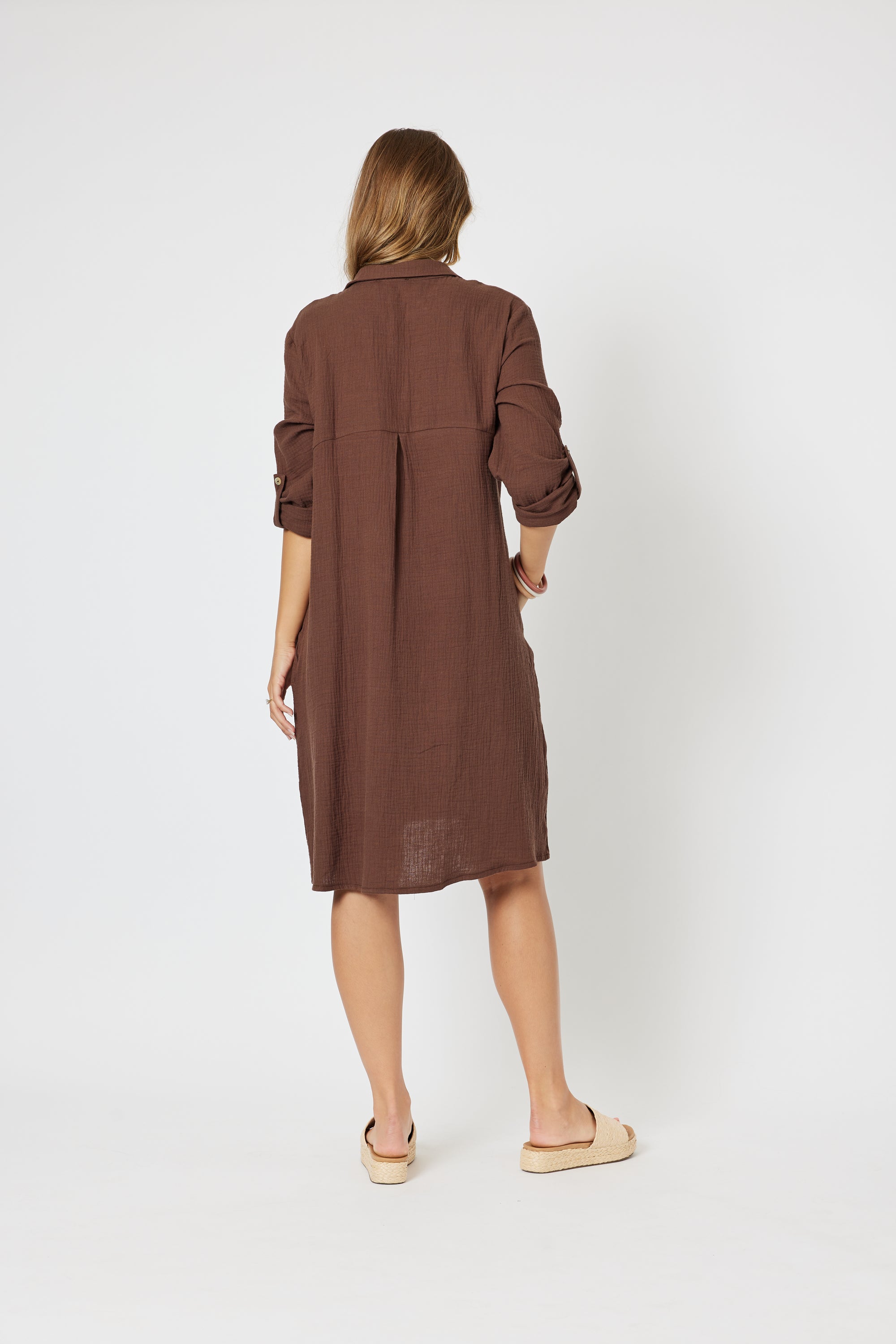 Byron Cotton Shirt Dress