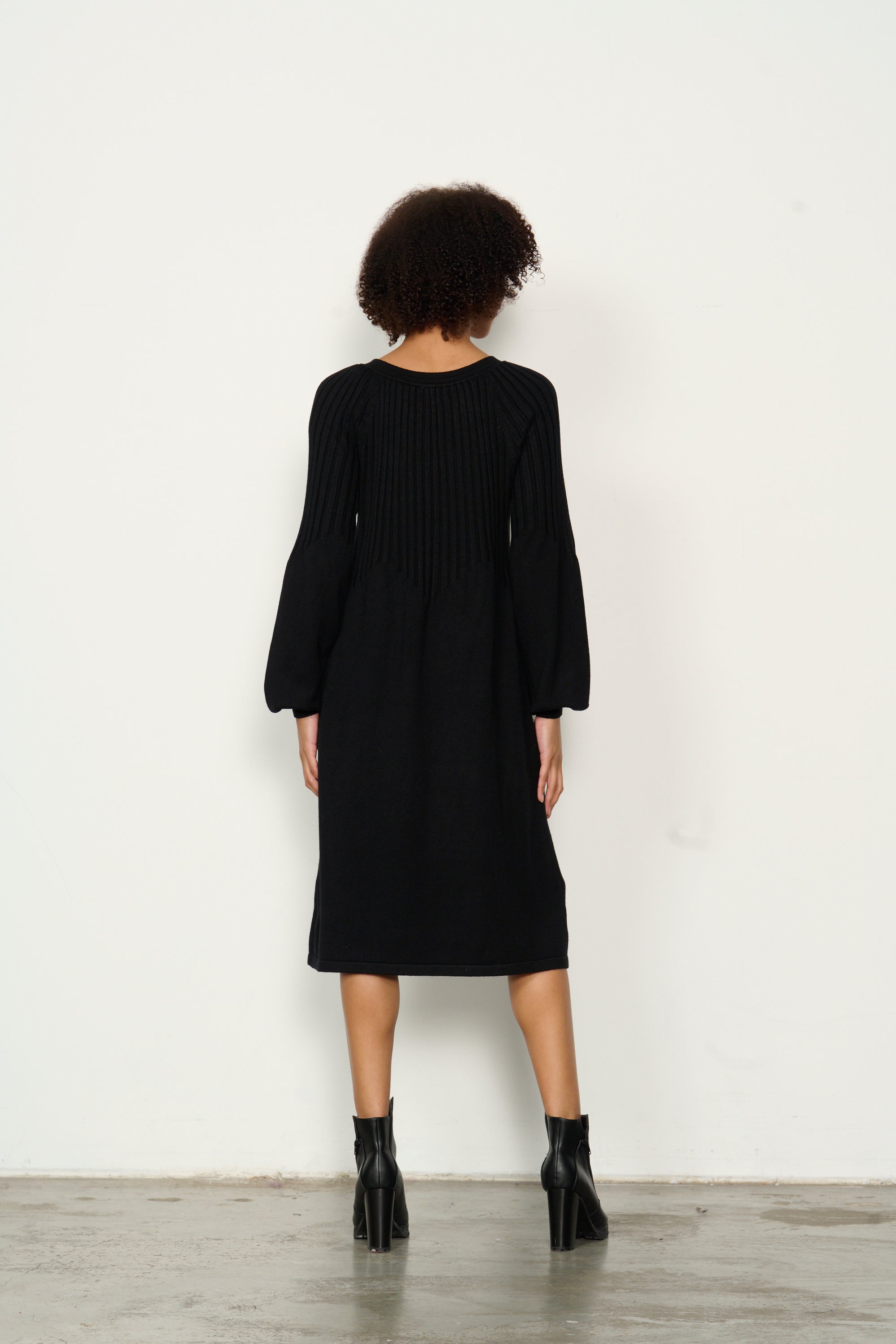 Half Rib Knit Dress