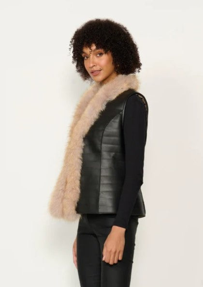 Reversible Faux Fur Vest