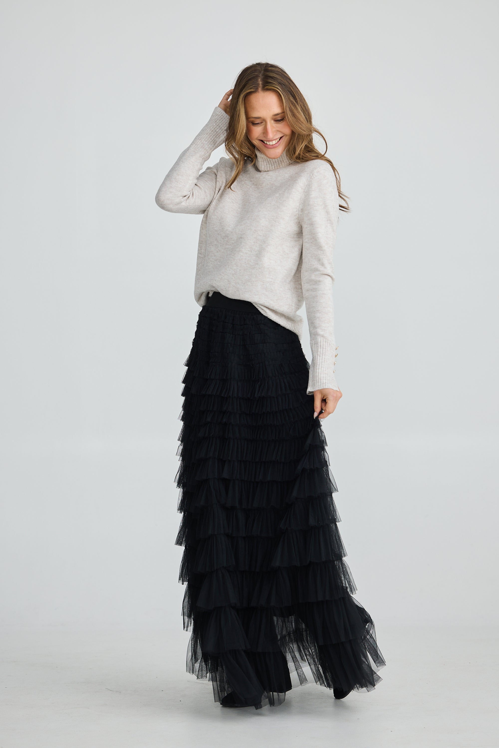 Chance Tulle Maxi Skirt