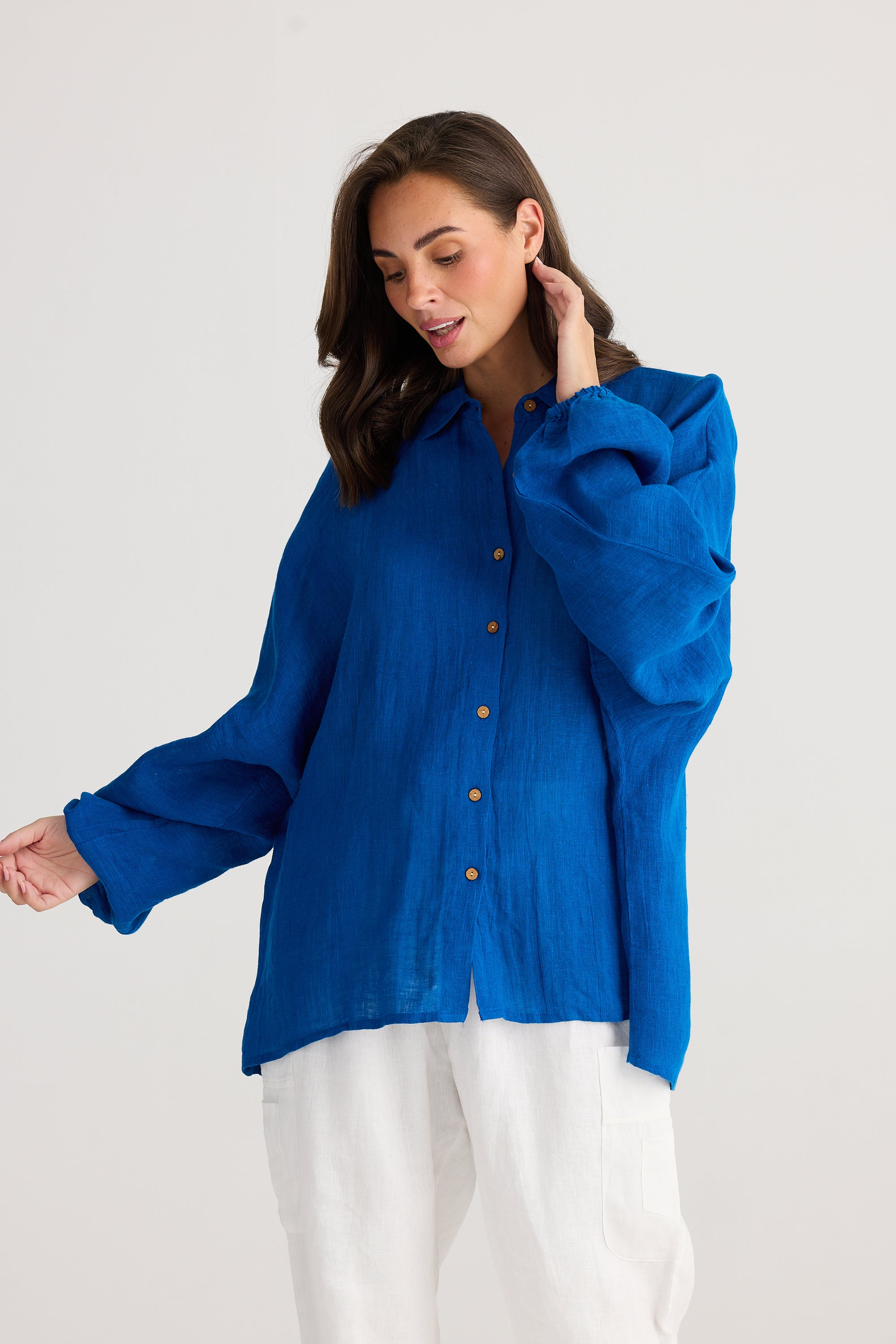 Cliffside Shirt – Linen Gauze