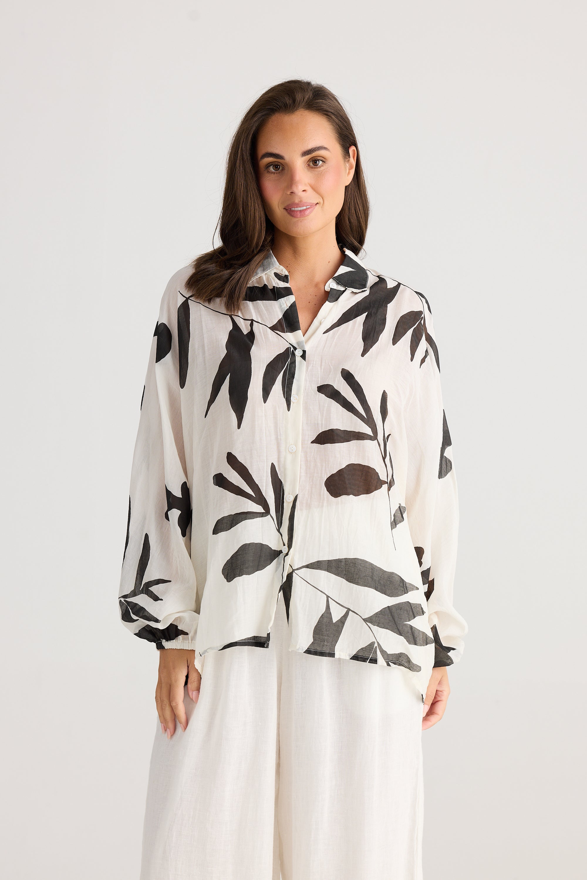 Cliffside Shirt – Silk Passion Flower