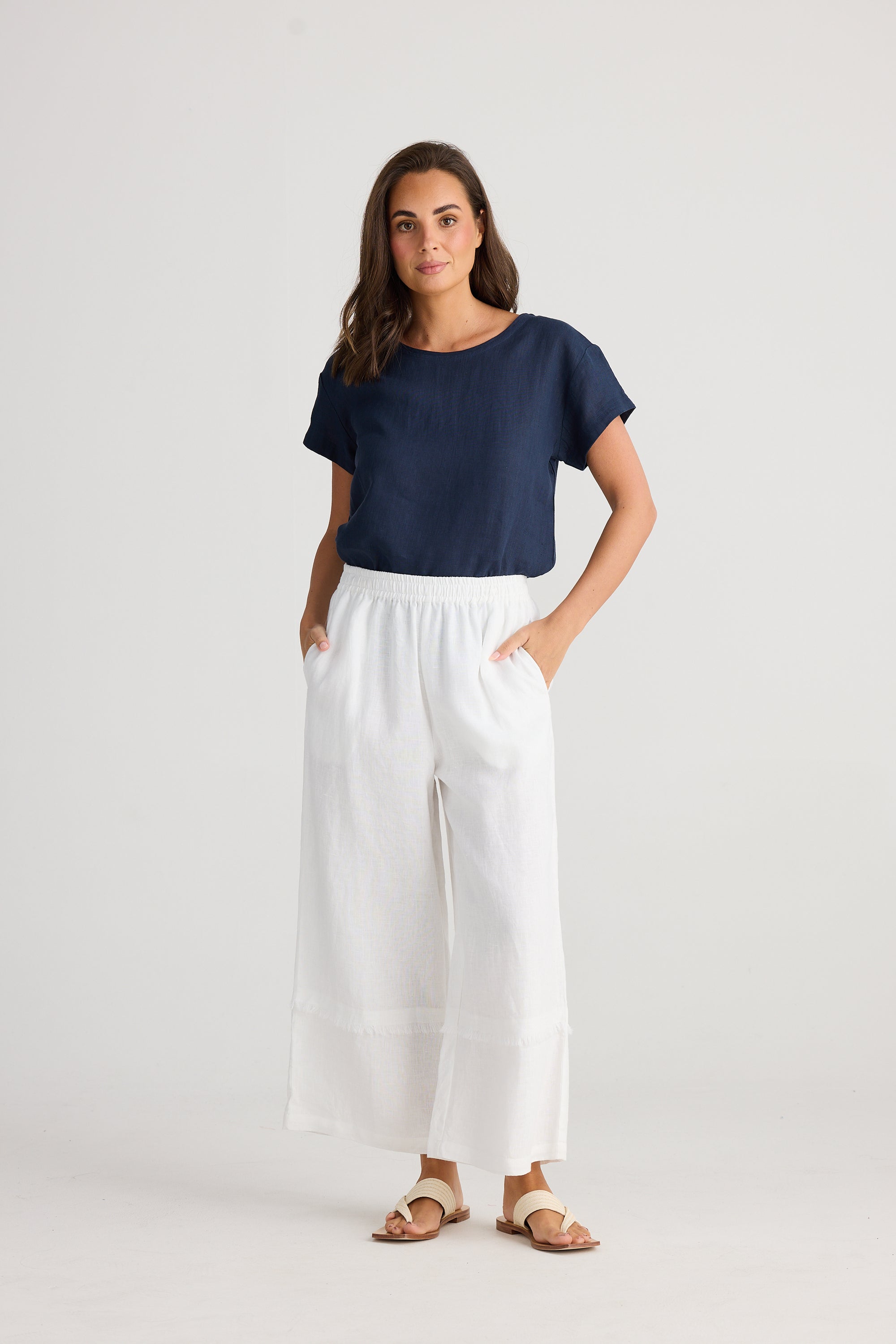 Linen Sailor Pants