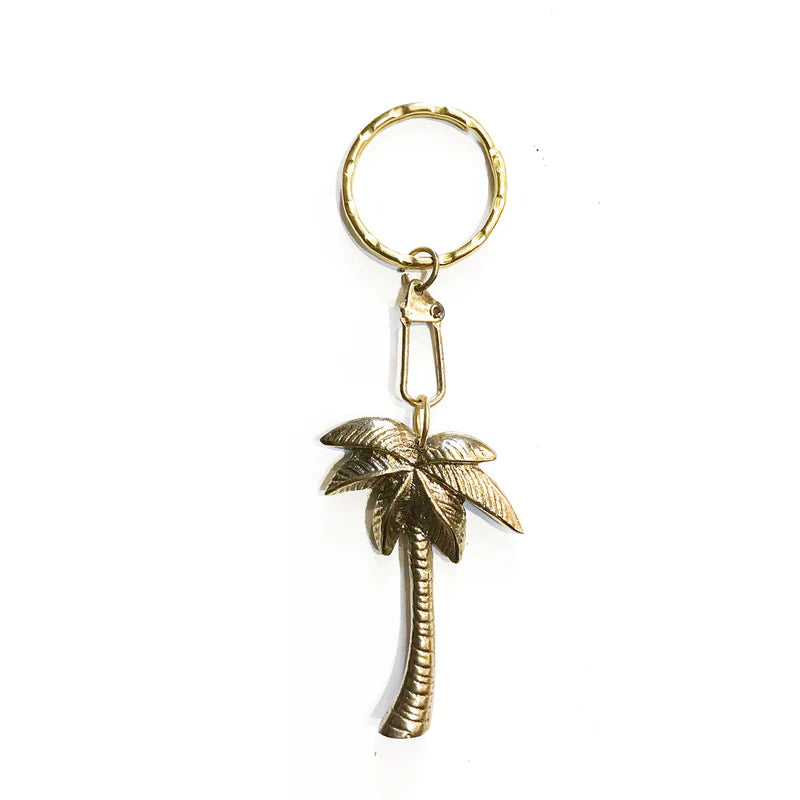 Palm Tree Key Ring