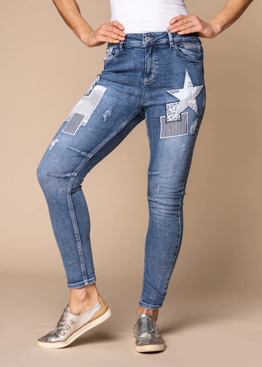 Hollie Patch Jean Pants