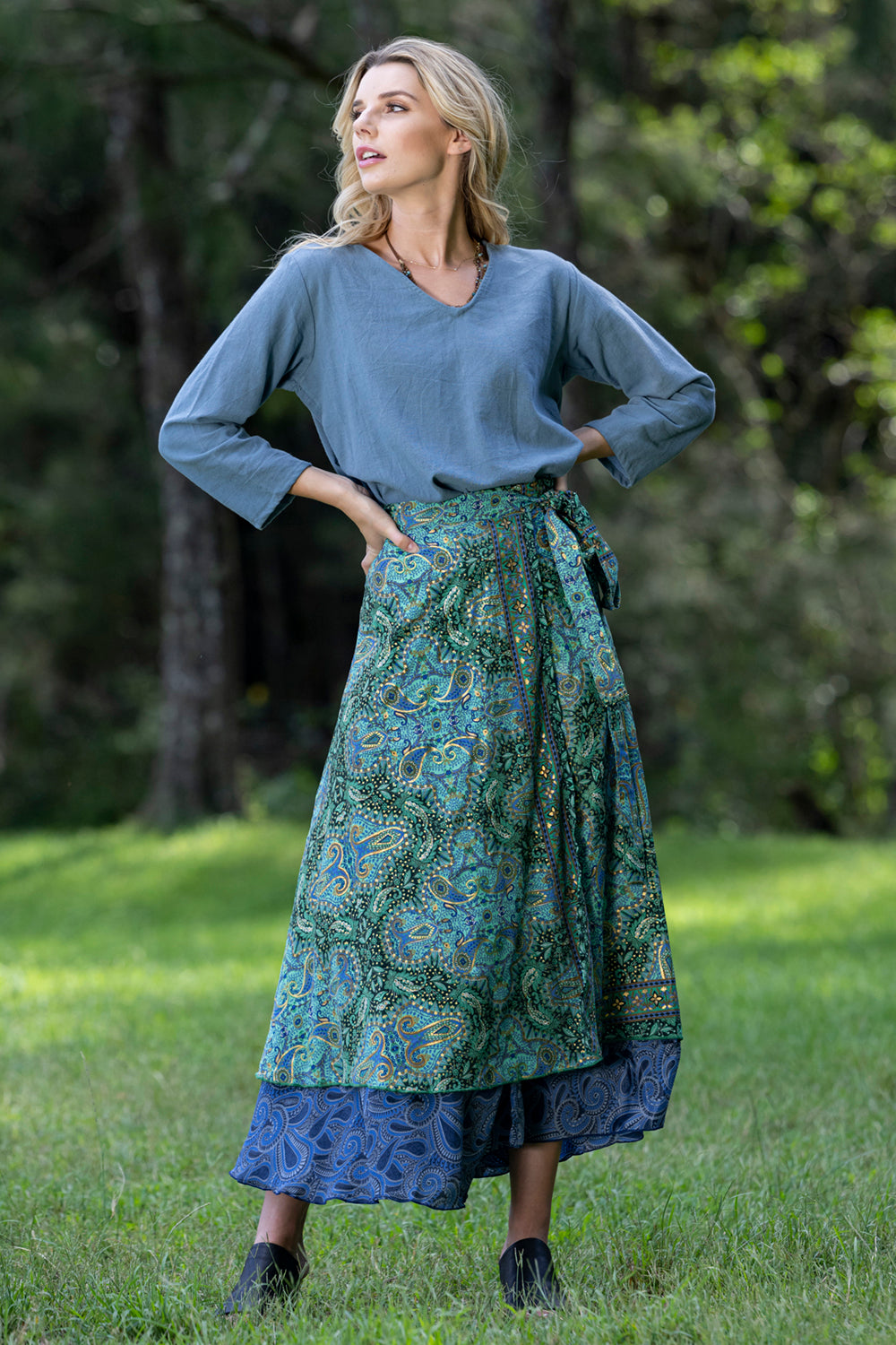 Lucinda Wrap Skirt