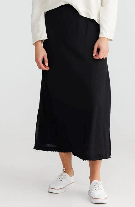 Sicily Linen Blend Skirt