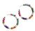 Mimi Beaded Hoop Earring