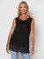 Reversible Georgette Hem Tank