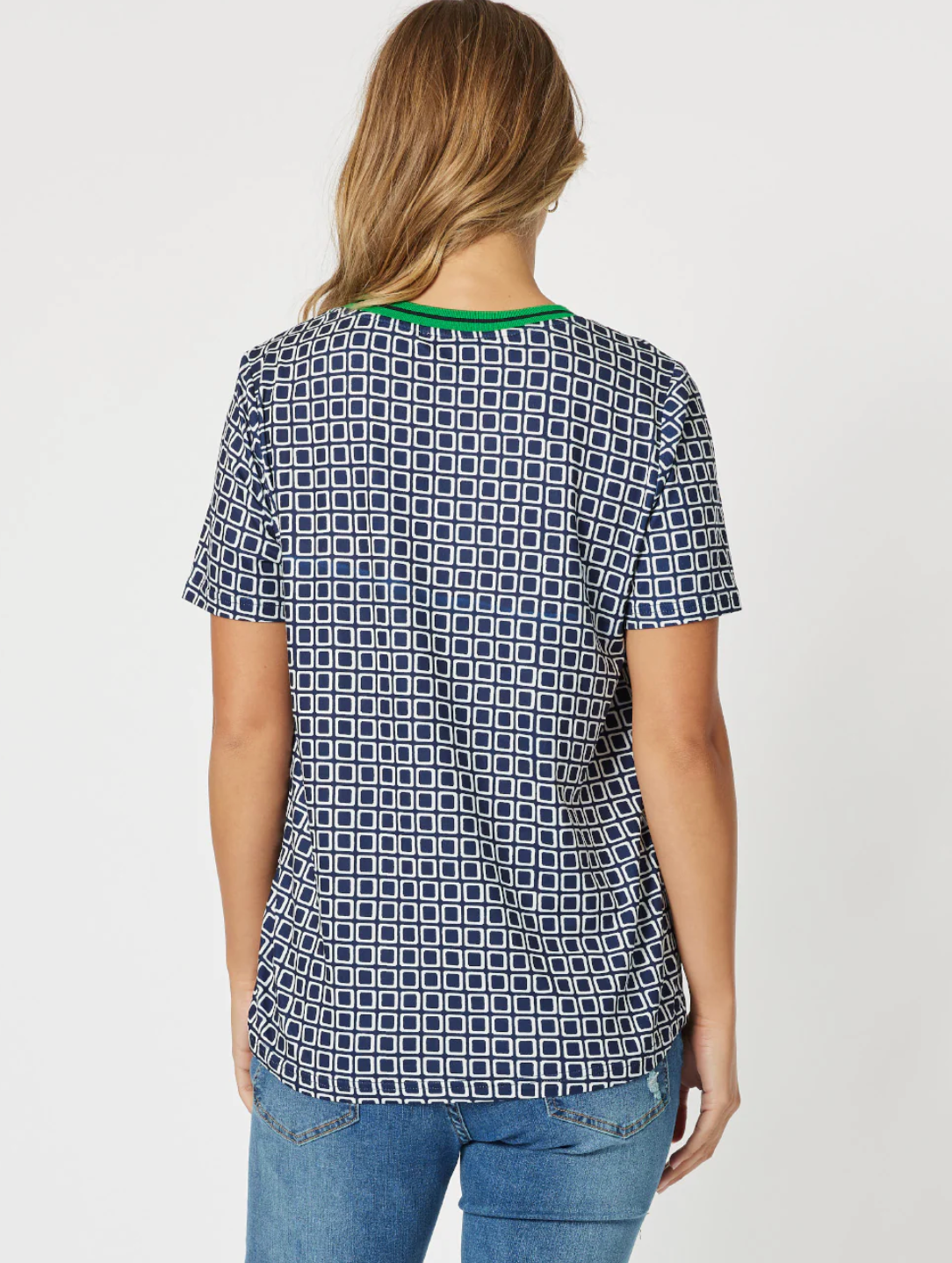 Sadie Square Short Sleeve Top