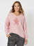 Star V Neck Knit