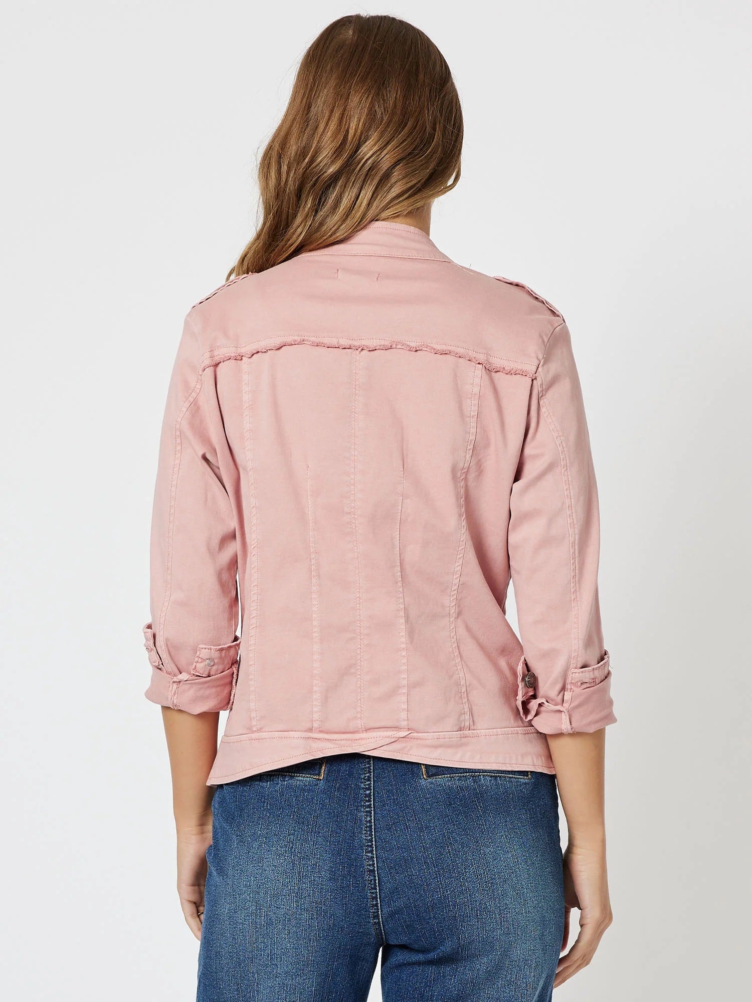 Army denim jacket womens best sale