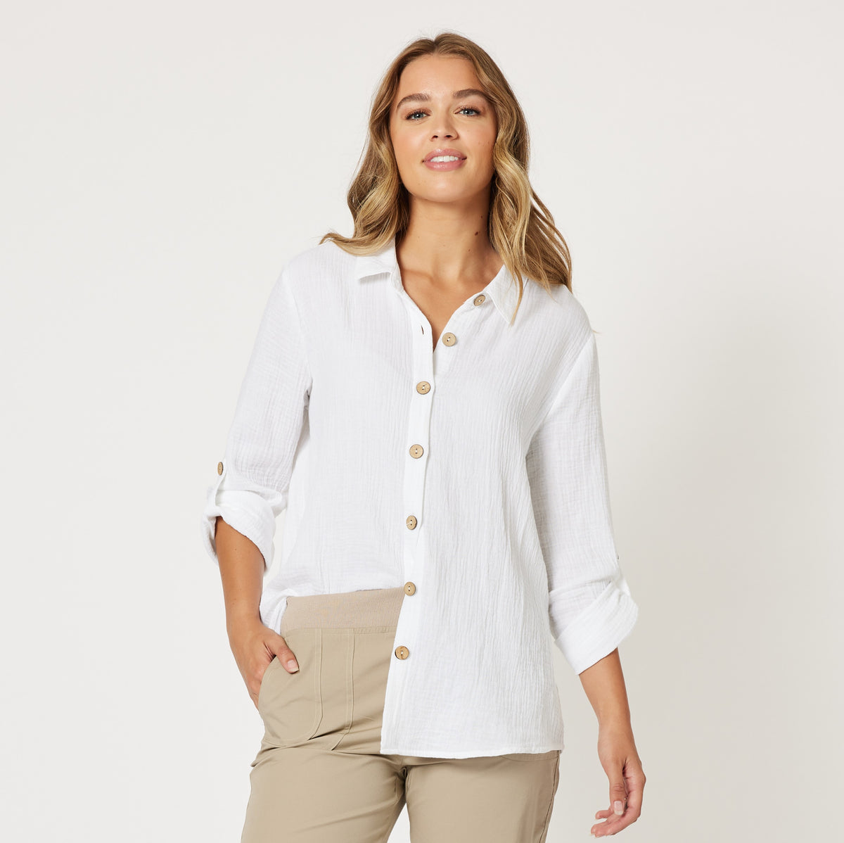 Byron Textured Cotton Shirt