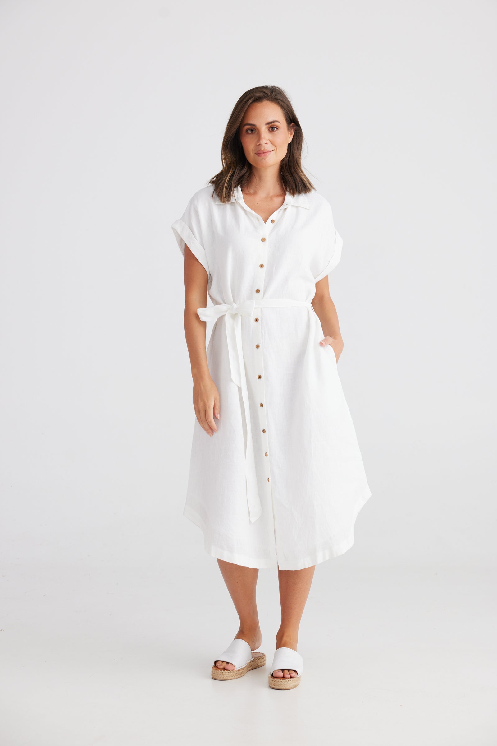 Vea Shirt Dress