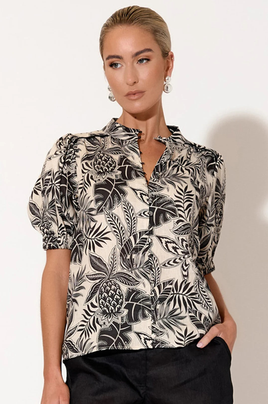 Lilian Tropics Short Sleeve Shirt