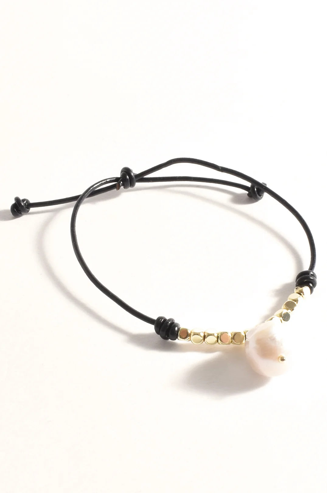 Pearl Drop Adjustable Bracelet