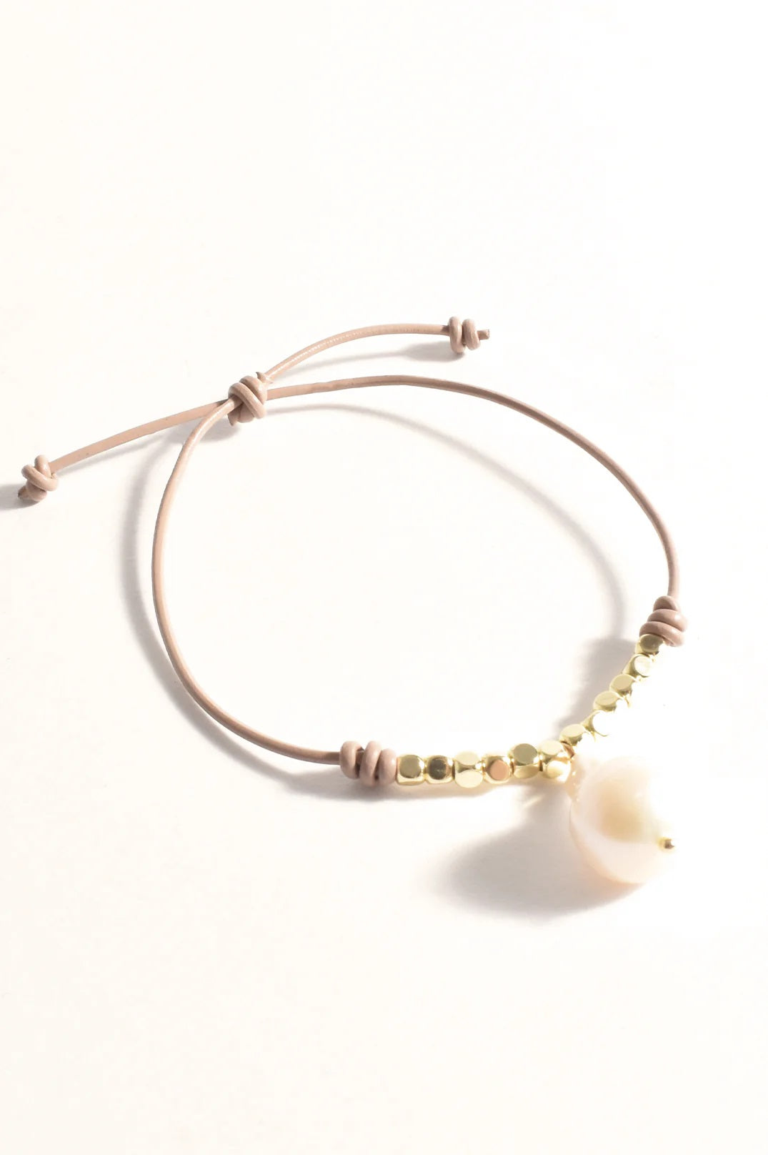 Pearl Drop Adjustable Bracelet