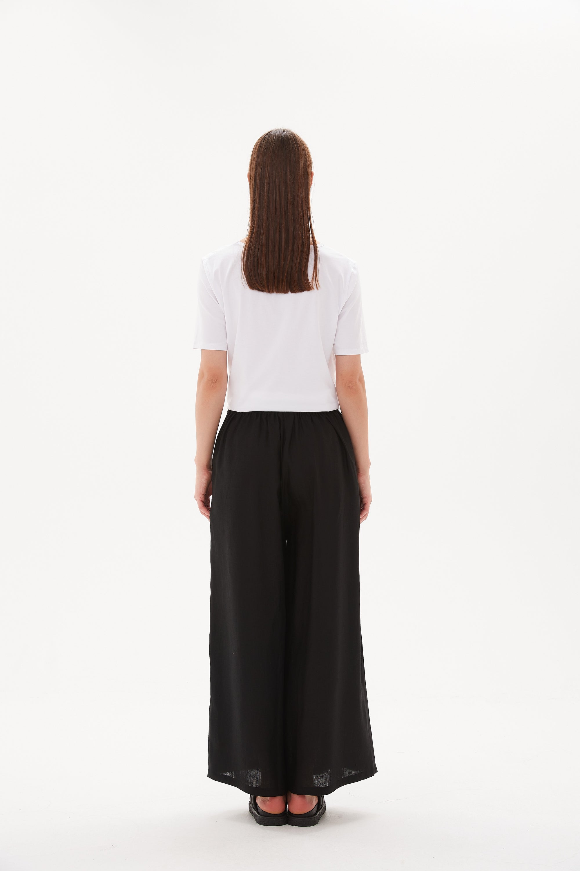 Palazzo Pant Elastic Back