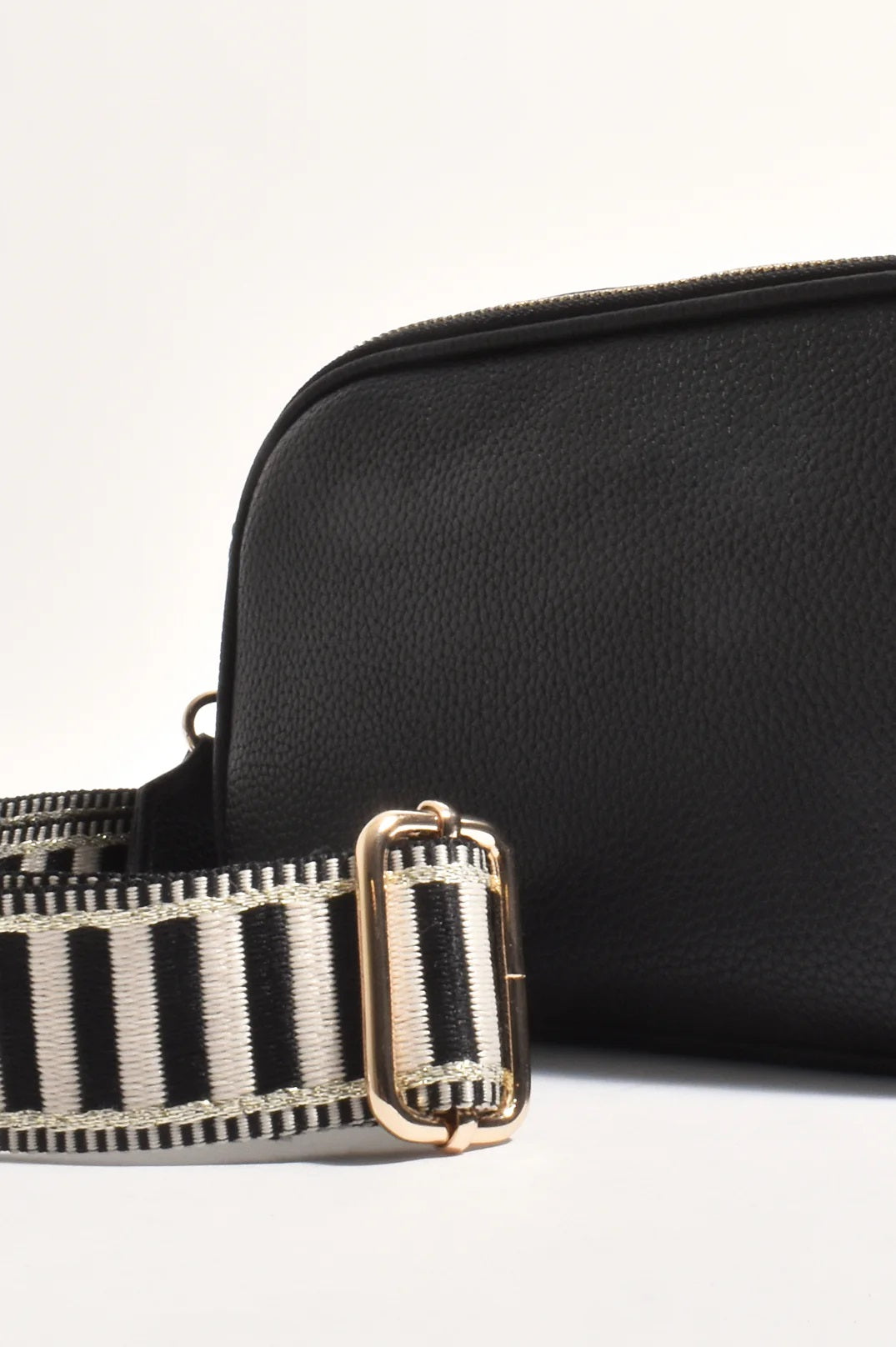 Bella Striped Webbing Camera Bag