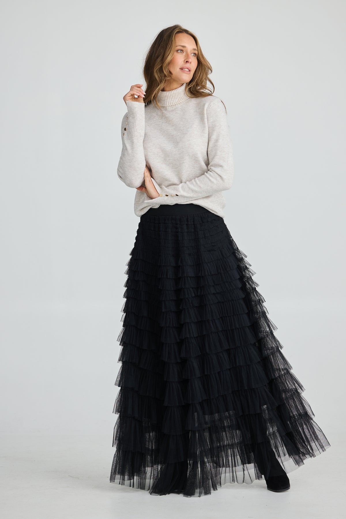 Chance Tulle Maxi Skirt