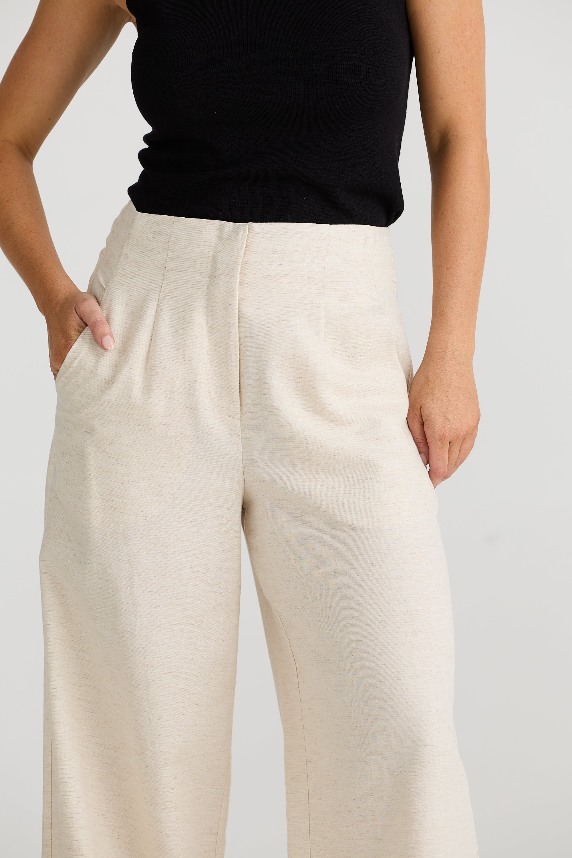 Dana Pants - Linen Blend