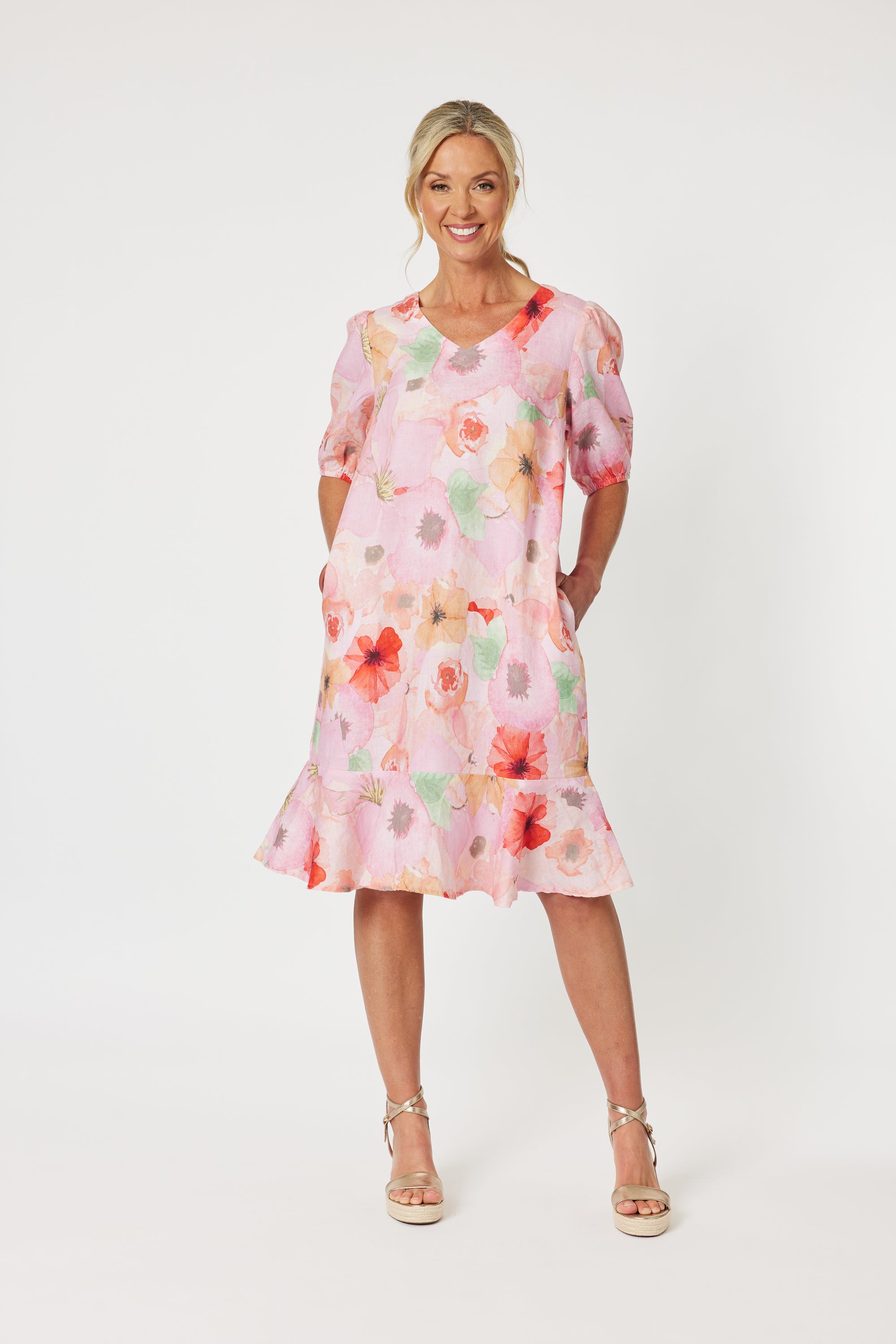 Brighton Poppy Dress