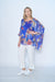 Floral Silk Kaftan Top