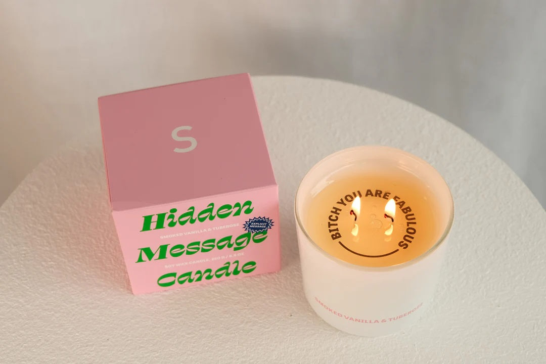 Hidden Message Candles 250g