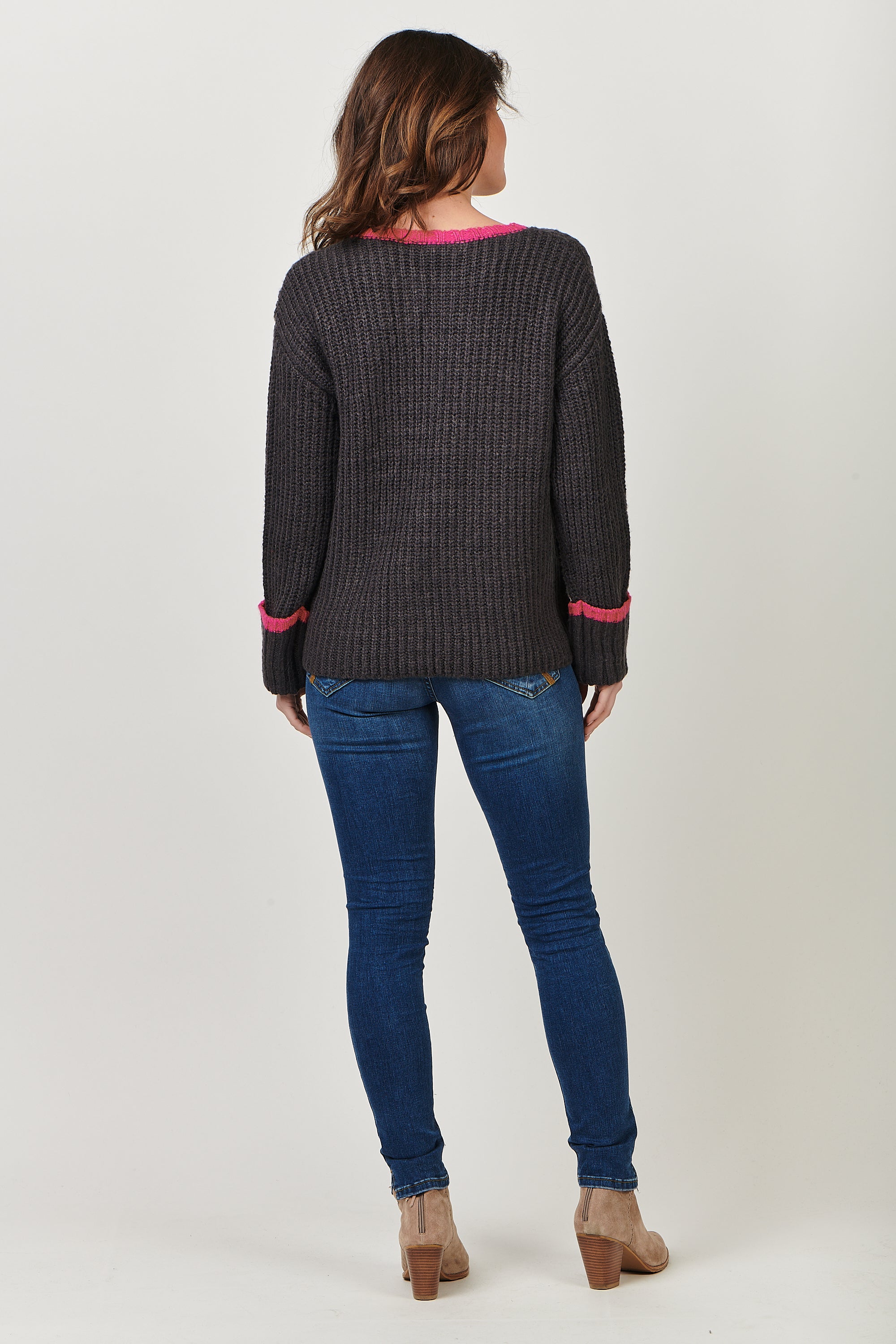 Soft Contrasting Jumper