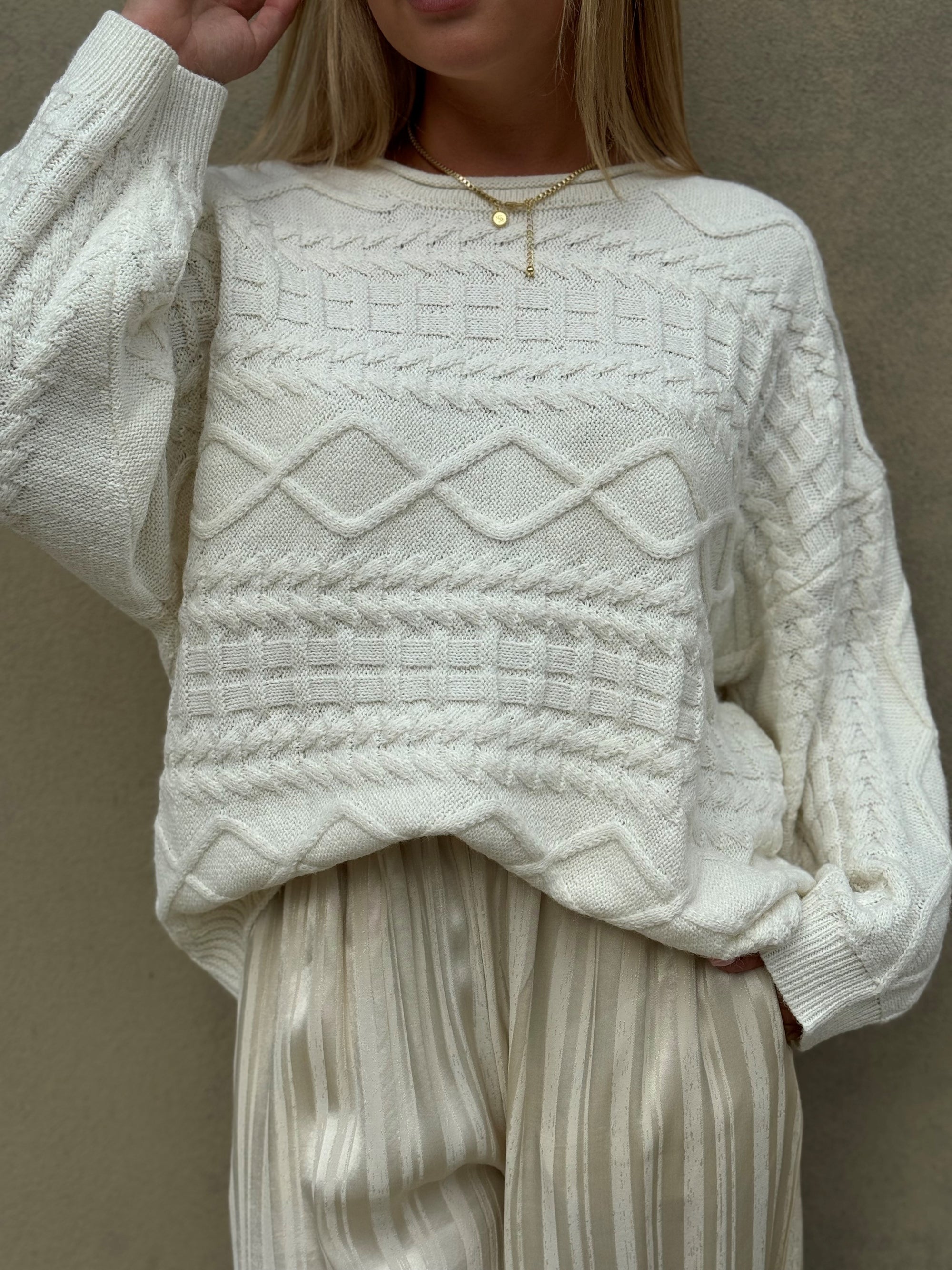 Mia Cable Knit Jumper