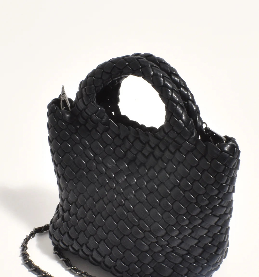 Gabi Woven Mini Bag & Pouch