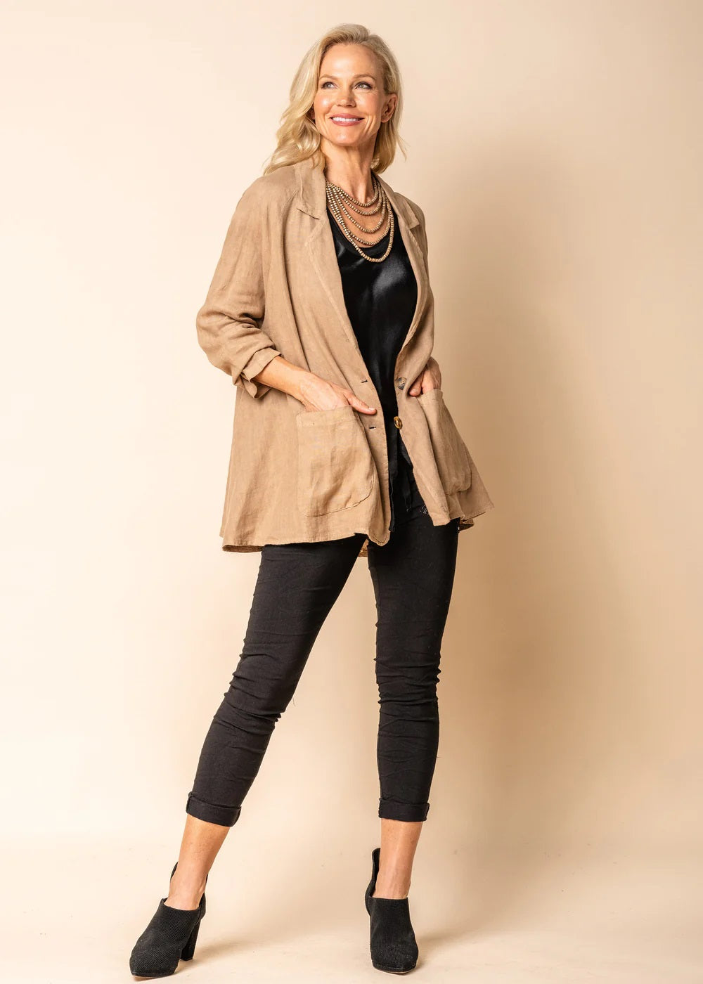 Manjula Linen Jacket