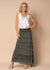 Fifi Silk Layered Maxi Skirt