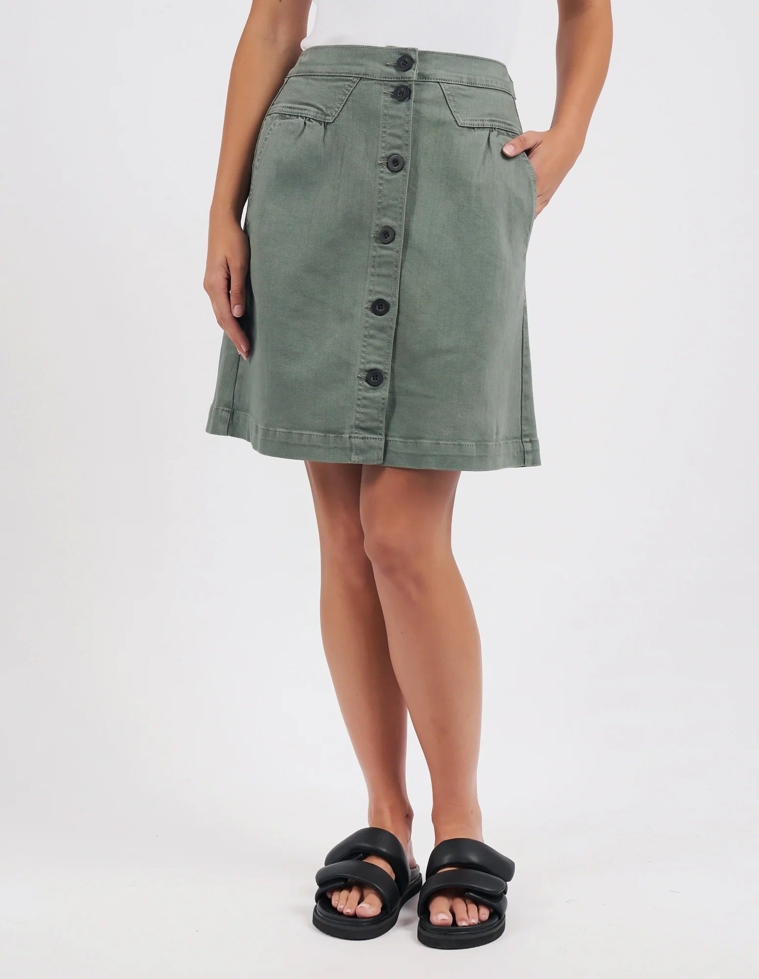 Amanda Denim Skirt