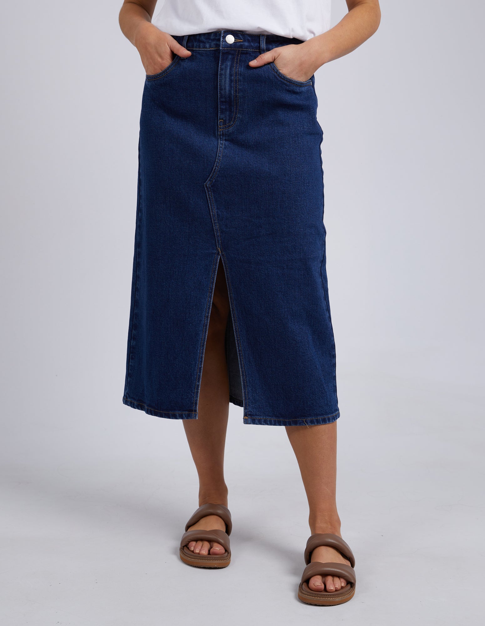 Scout Midi Skirt - Dark Blue