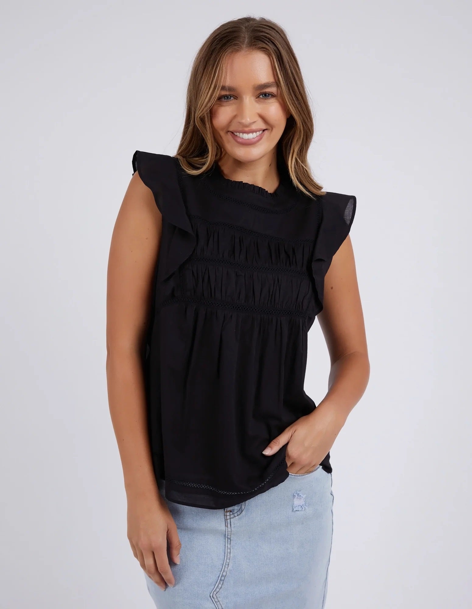 Freya Lace Trim Top