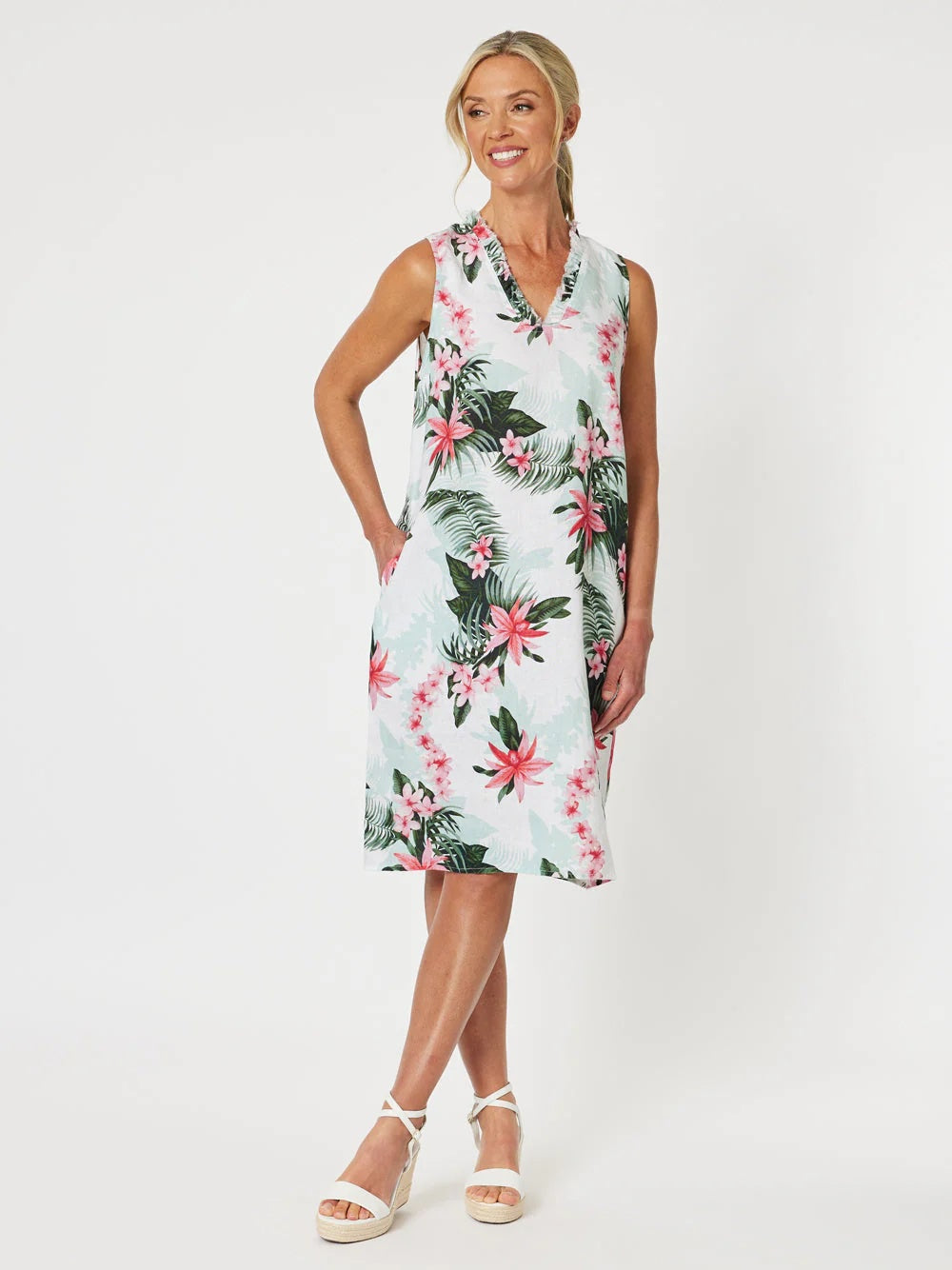 Paradise Print Dress