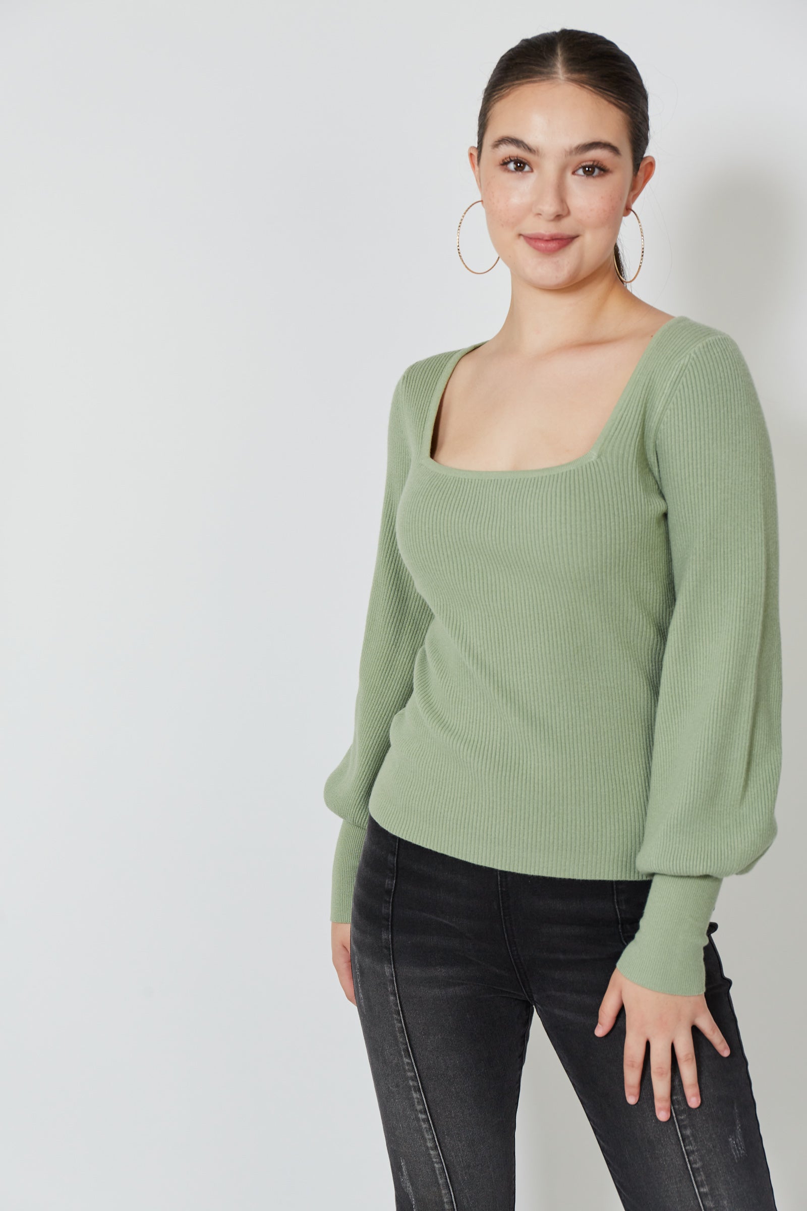 Twiggy Knit Top