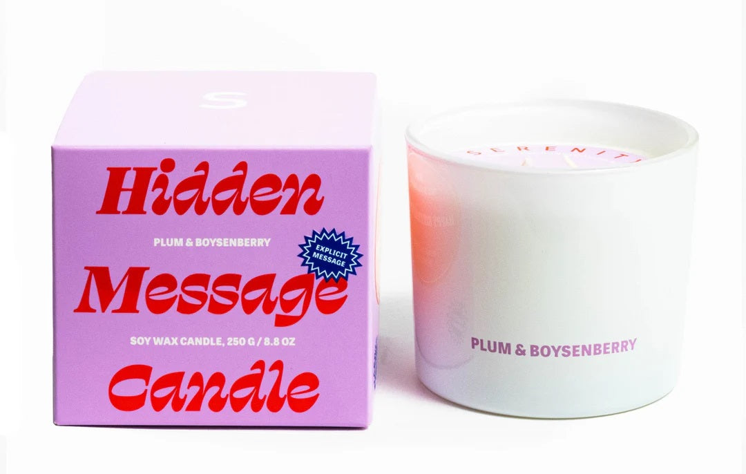 Hidden Message Candles 250g