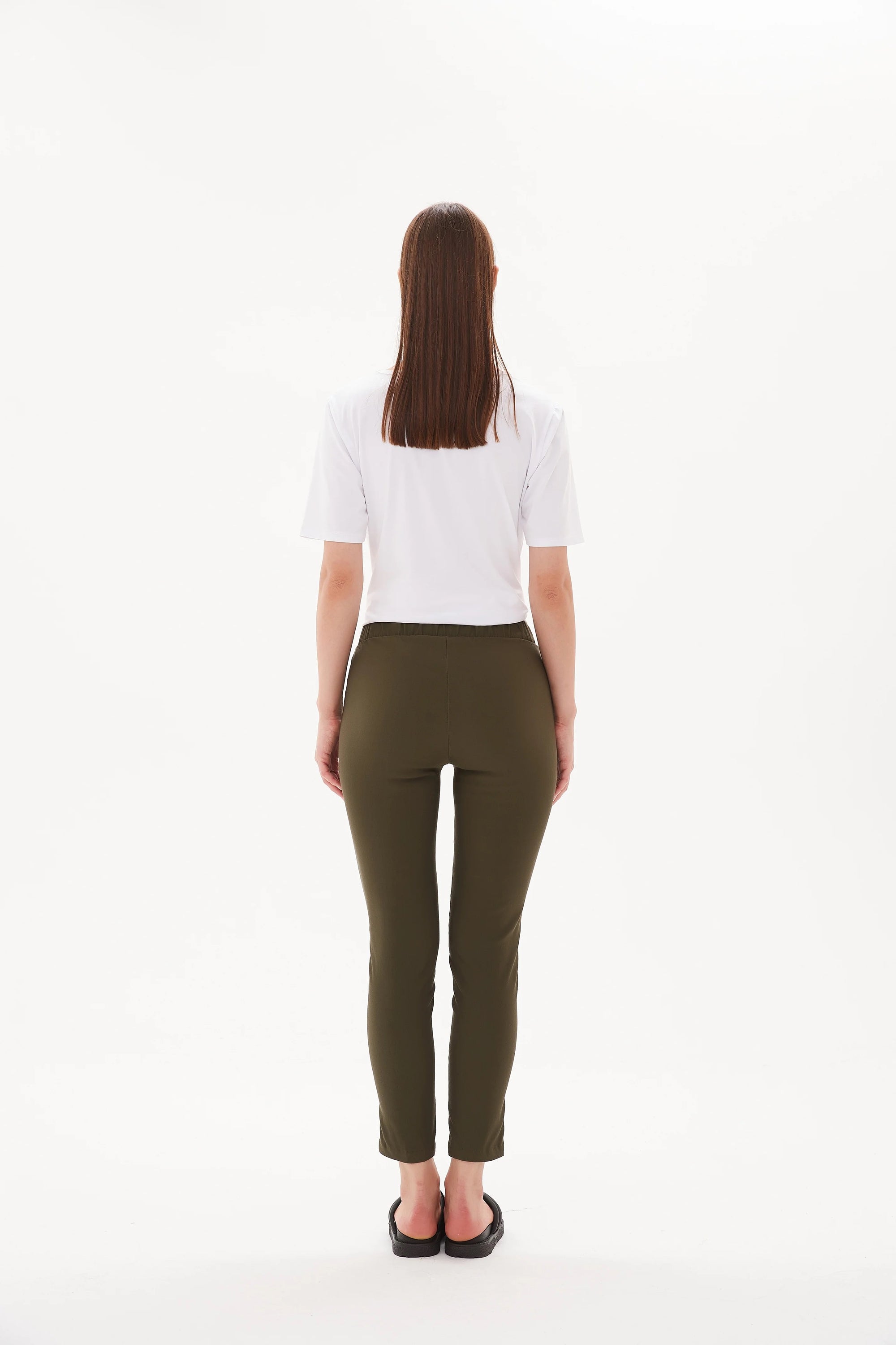 Straight Leg Crop Pant