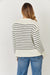 Striped Knit Sweater