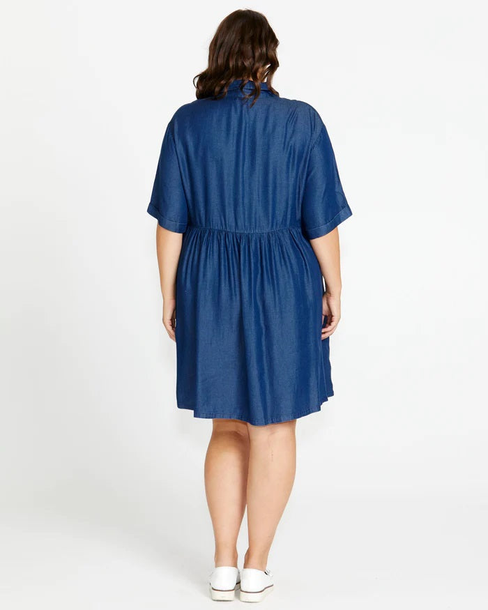 Miley Lyocell Shirt Dress