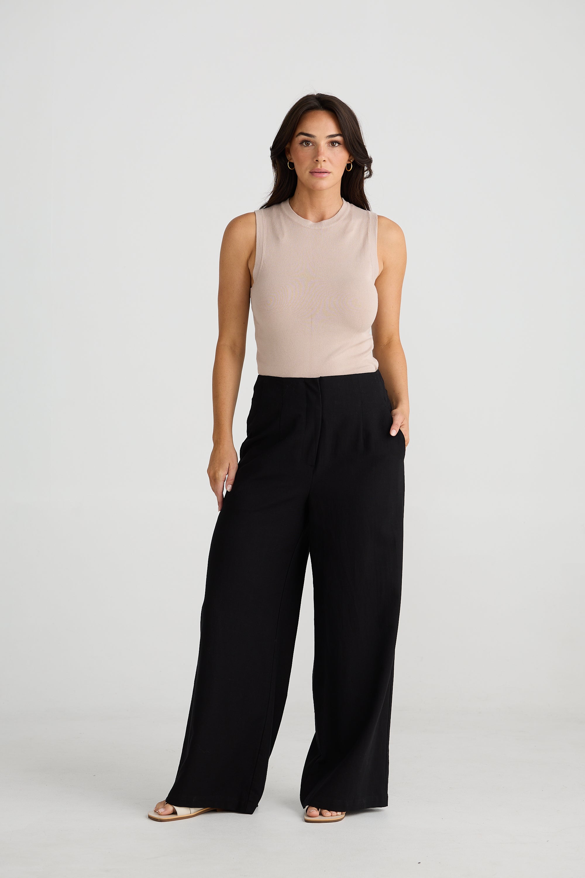 Dana Pants - Linen Blend